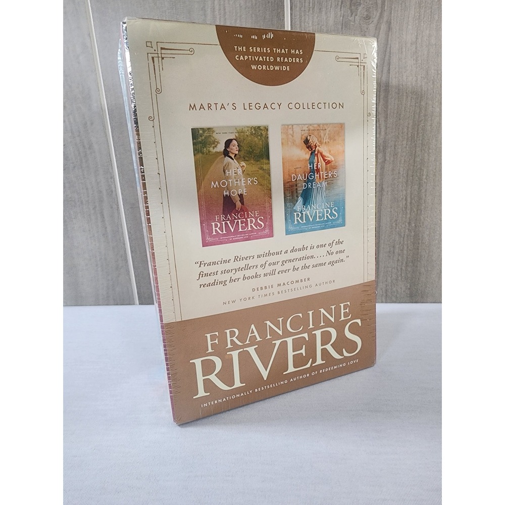 Francine Rivers Marta's Legacy Collection Box Set 2 Book Historical Fiction